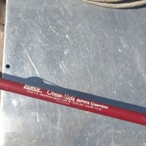 Ocean Side Spin Fishing 🦦 Combo - Red